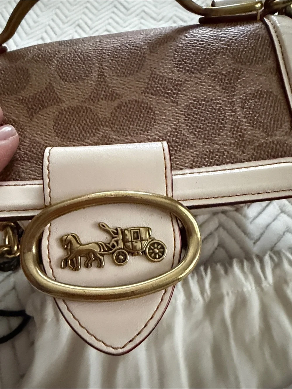 Coach signature monogram